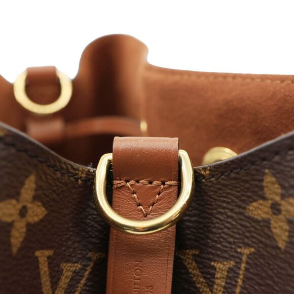 Louis Vuitton  Neonoe MM Monogram Canvas Shoulder Bag Brown - Picture 13 of 16